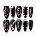 Midnight Spell- Gothic Halloween Press-On Nails