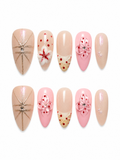 Blush Petal - 3D Floral Nail Set