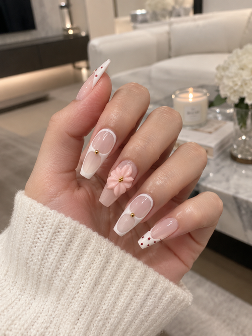 Blush Blossom Press - On Nails