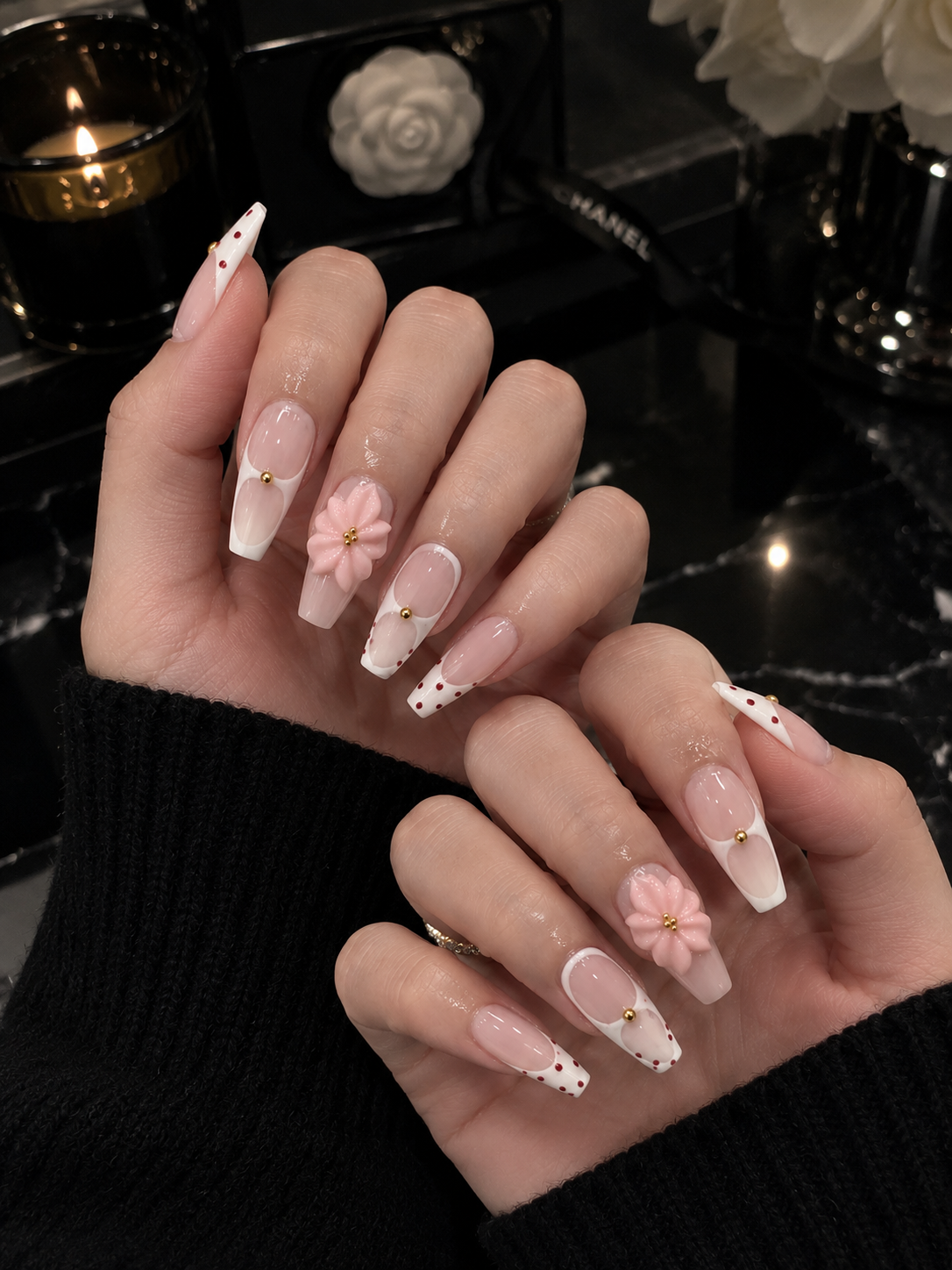 Blush Blossom Press - On Nails